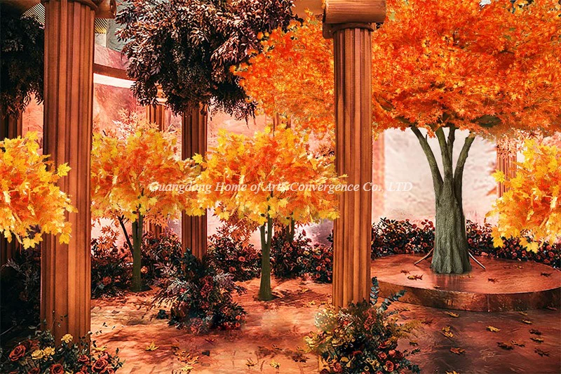fake golden maple tree fake golden maple tree