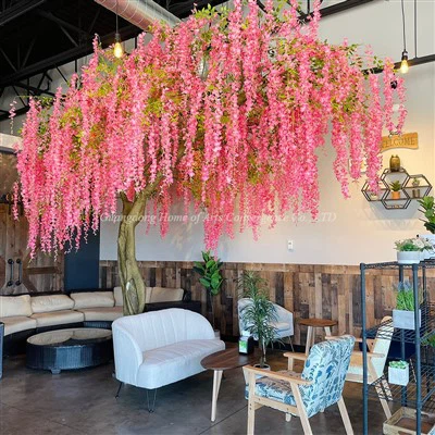 Faux Wisteria Tree Indoor